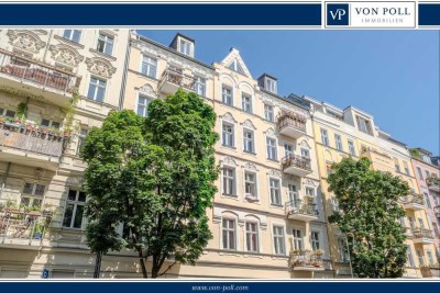 3-Zimmer-Dachgeschosswohnung mit Sonnenterrasse und Lift am beliebten Helmholtzplatz - bezugsfrei!