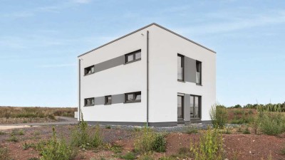 Fertigstellung im Frühjahr 2026 - Leben im modernen Flachdachhaus