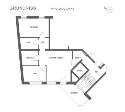 Zentrale 3-Zimmer-Wohnung mit Balkon und Aufzug in Dorsten