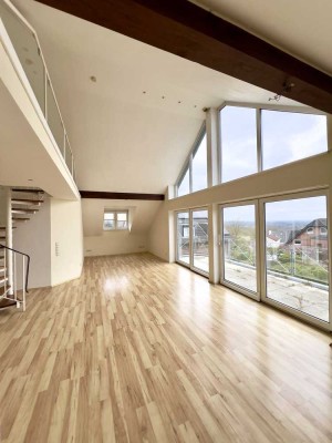 ** ERKRATH NÄHE HOCHDAHLER MARKT** 3,5 ZIMMER-DG-MAIS.-WOHNUNG MIT LOFTCHARAKTER ** DACHTERRASSE**