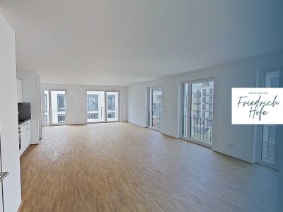 Moderne 2-Zimmer-Wohnung mit Einbauküche und Balkon im Neubauquartier 'Großherzog-Friedrich-Höfe'