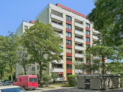 2,5-Zimmer-Eigentumswohnung mit Potential in ruhiger, aber zentraler Lage in Unterhaching