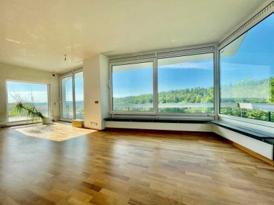 Luxuriöse Maisonettewohnung in Halbhöhenlage mit herrlichem Ausblick