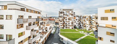 2-Zimmer Neubauwohnung inkl. Komplettküche, Balkon-Außenfläche und Kellerabteil- Mietbeginn 01.11.2025/ SP64 Top 1-22