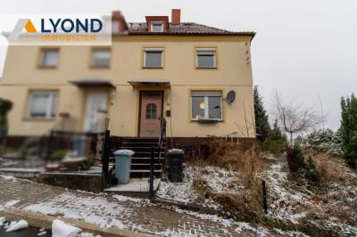 Doppelhaushälfte mit toller Aussicht in beliebter Lage von Ilmenau