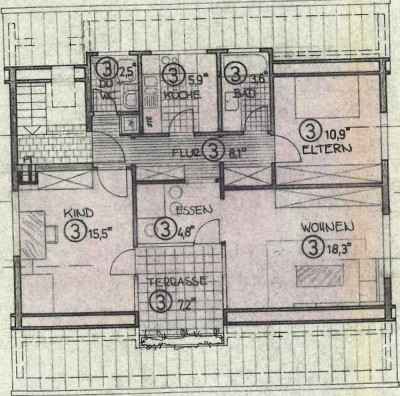 Schöne, helle 3,5-Zi.-Wohnung in gefragter Wohnlage *EBK, 2x TL-Bad, Einzelgarage u.v.m.*