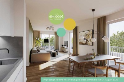 PREISAKTION: 3,5-Zimmer-Wohnung mit sonniger Terrasse