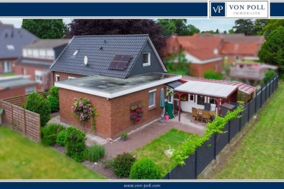 Modernisierte Doppelhaushälfte mit Sauna und Garten in zentraler Lage von Norden