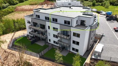 Exklusive 3-Zimmer-Penthouse-Wohnung mit gehobener Innenausstattung mit 2 Terrassen in Mechernich