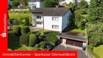 Sonnige Aussichtslage - keine 500 Meter vom Bahnhof/ der Erbacher Innenstadt entfernt -