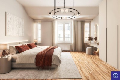 Klimatisierte 80m² DG-Maisonette mit Terrasse im renovierten Stilaltbau - 1170 Wien