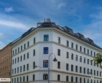 NEU! ++ ERSTBEZUG ++ 6 Exklusive DG-Wohnungen mit Terrasse &amp; Weitblick ++ Siebenbrunnenplatz ++ 1050 Wien ++