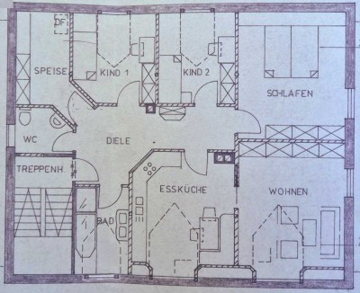 Helle 4 Zimmer Wohnung in Wiesent