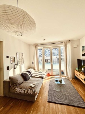 2 Zimmer (Neubau)-Wohnung mit Balkon und moderner Einbauküche