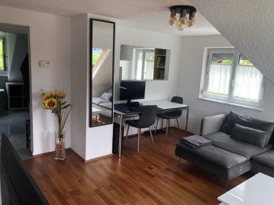 Teilmöblierte Elegante 2-Zimmer Single Wohnung Gehobene Ausstattung Daimler Nähe
