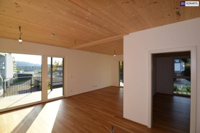 Ihr Logenplatz für den Sonnenuntergang: 35m² Balkon und 100m² Wohnluxus – Erstbezug in Graz-Mariatrost!