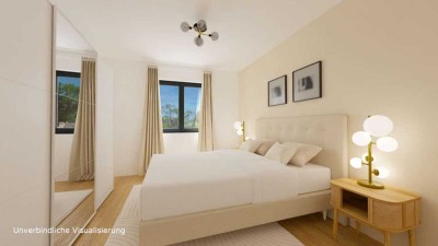 Helle Drei-Zimmerwohnung mit Terrasse