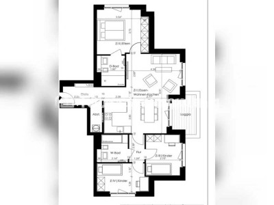Tauschwohnung: 4-Zimmer-Wohnung in einem Neubau am Weißensee, nie genutzt