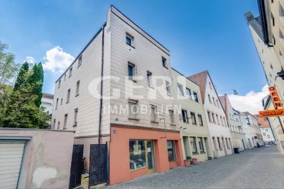 Renovierungsbedürftiges Wohn- und Geschäftshaus im Herzen von Straubing
