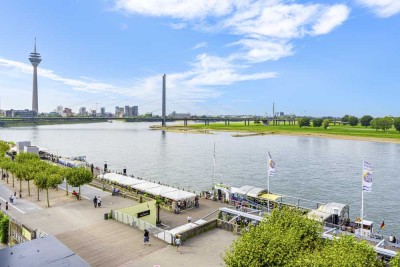 Luxus-Penthouse auf 3 Ebenen mit spektakulärem Rheinblick