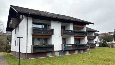 von privat: Sonthofen 1-Zimmer Appartement mit gr. Westbalkon in ruhiger, zentrumsnaher Lage