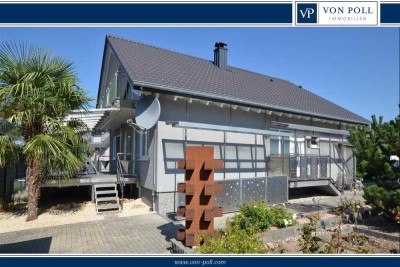 Einzugsbereites Einfamilienhaus in gewachsenem Wohngebiet mit Einbauküche und Kaminofen