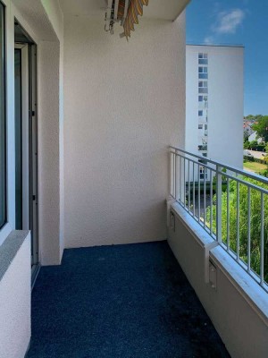 Sofort verfügbar - Gemütliche 1 - Zimmer Wohnung mit Süd- Westbalkon und abgeschlossener Küche