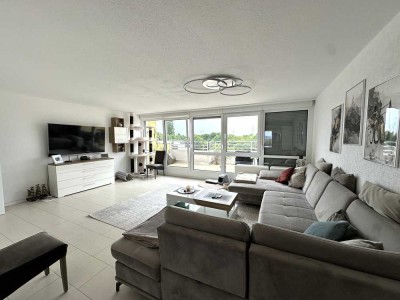 EXKLUSIVE 5-Zimmer-Penthouse mit 3 Terrassen, Außen- & Garagenstellplatz (Traumhafter Weitblick)