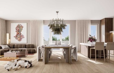PARKSIDE LOFTS - Penthouse Deluxe mit Rundumterrasse