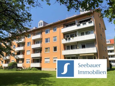 SEEBAUER | 3 Zimmer, hell und ruhig mit Abstellkammer, 3. OG, Süd-Balkon