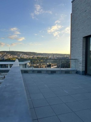 Erstbezug exklusive 4-Zimmer-Maisonette-Wohnung mit Dachterrasse
