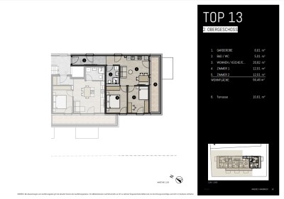 clever geschnittene 3-Zimmer-Wohnung