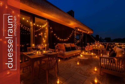 Düsseltal: Charmante Maisonette mit Kamin und Weitblick – gestalten Sie Ihr eigenes Wohnglück.