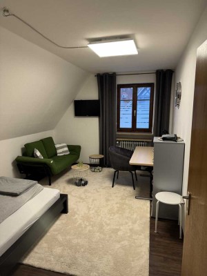 Freundliche 1-Zimmer-Wohnung mit kleiner Dachterrasse im Herzen von Weißenburg in Bayern