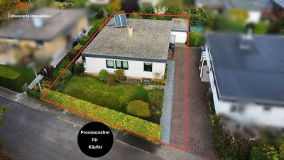 Bungalow in Sackgassenlage auf Erbbaugrundstück