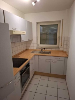 Freundliche 3,5-Zimmer-Erdgeschosswohnung mit Terrasse und einfacher Einbauküche in Riedlingen