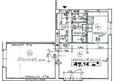 2-Zimmer-Wohnung, Top 3