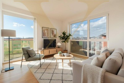 Moderne 2,5-Zimmer-Dachgeschoßwohnung inkl. Westbalkon in Linz nähe UKH zu vermieten!