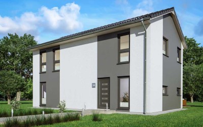 Individuell und stilvoll – mit Scanhaus realisiert, Stadtvilla zum Wohlfühlen