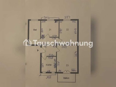 Tauschwohnung: Gemütliche Wohnung hinterm Filmpark Babelsberg mit Balkon