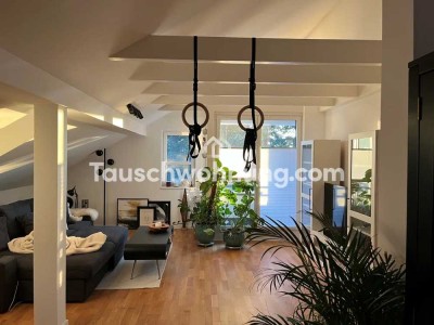 Tauschwohnung: Paar sucht Haus und bietet 2 Zimmerwohnung