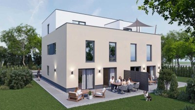 Bayenthal, Neubau Moderne Doppelhaushälfte, FBH, A+, PV, Lüftung