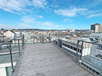 Dachterrassen-Maisonette - sensationeller Blick