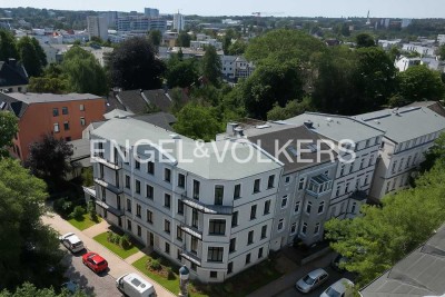 Exklusive Terrassenwohnung mit Altbaucharme als Erstbezug