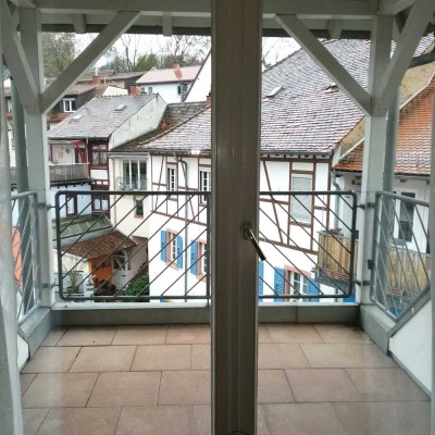 Sehr schöne Dachgeschosswohnung mit Balkon im Gerberbachviertel