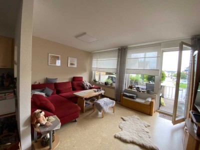 Gepflegte 2-Zimmer-Hochparterre-Wohnung mit EBK und Veranda
