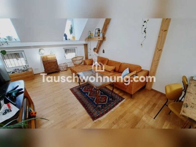 Tauschwohnung: Charmante Dachgeschosswohnung zwischen Südpark und Westpark
