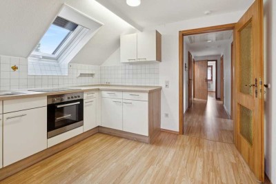 Attraktive Wohnung mit 3 Zimmern, Garage und Stellplatz – sofort bezugsfertig