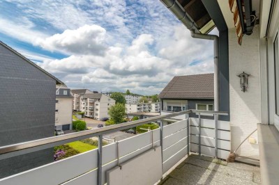 Schicke Eigentumswohnung mit Balkon und Garage in Wermelskirchen - Zentrum