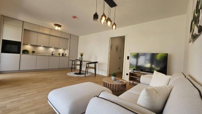 Provisionsfrei: Stilvolle Neubau-Wohnung in Seenähe